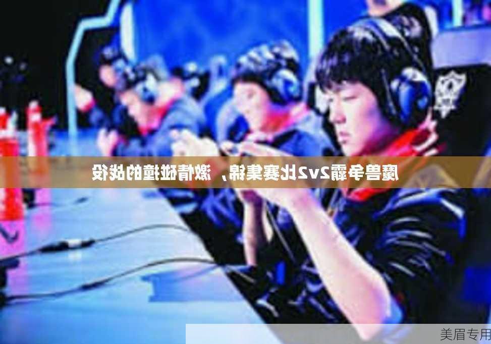 魔兽争霸2v2比赛集锦，激情碰撞的战役